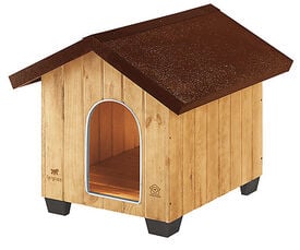 Ferplast - DOMUS Wooden Dog Kennel - M